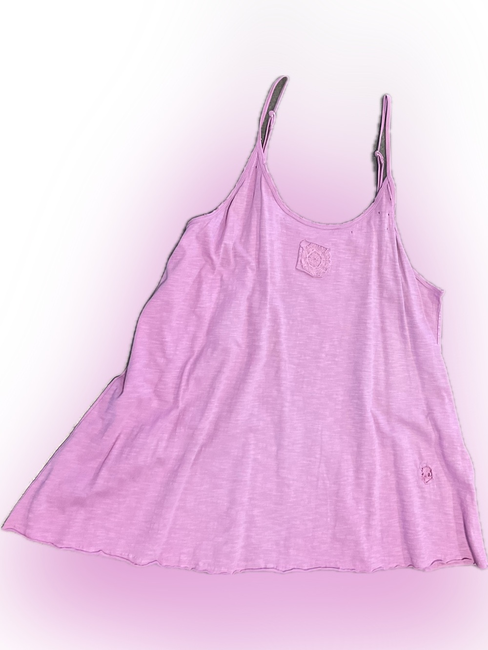 Women's lilac/ pinkSpaghetti Strap Tank Top